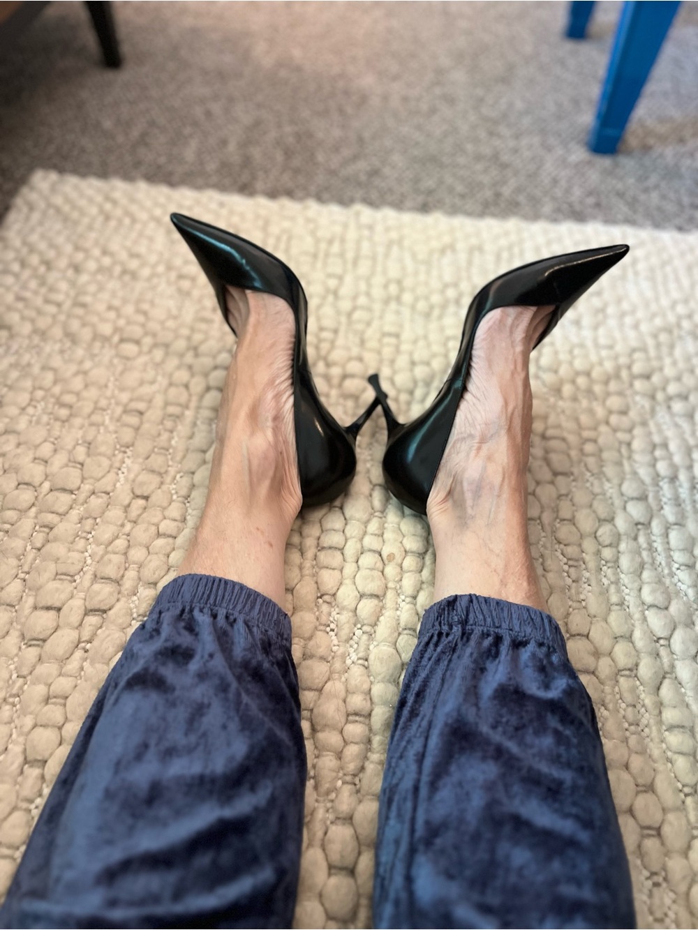 Casadei Vintage Black Heels